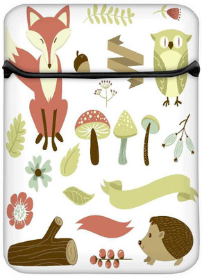 

Snoogg 10 inch Sleeve/Slip Case(Multicolor)