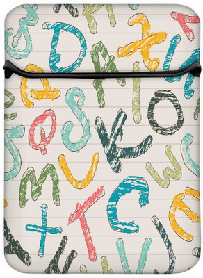 

Snoogg 10 inch Sleeve/Slip Case(Multicolor)
