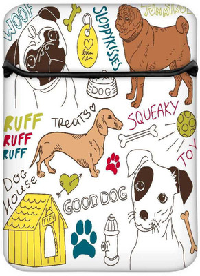 

Snoogg 8 inch Sleeve/Slip Case(Multicolor)