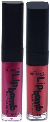 

Coat Me Bonjour Paris Super Matt Lip Color, Dark Lvender/Dark Red(12 ml, Multi)