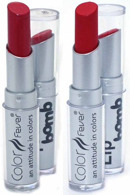 

Color Fever Lip Bomb Lipstick - Coral Red(multi, 6.4 g)