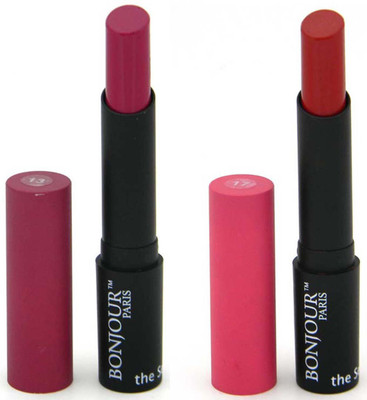 

Coat Me Bonjour Paris Super-Matt Lipstick - Pink / Red Romanc(Multicolor, 7 g)