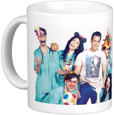

Exoctic Silver Salman Khan Series23 Ceramic Mug(330 ml), Multicolor