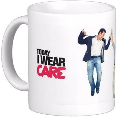 

Exoctic Silver Salman Khan Series19 Ceramic Mug(330 ml), Multicolor