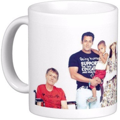 

Exoctic Silver Salman Khan Series24 Ceramic Mug(330 ml), Multicolor