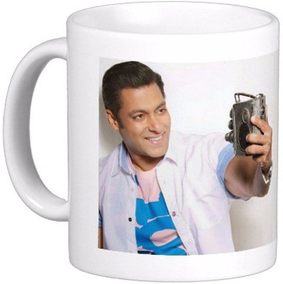 

Exoctic Silver Salman Khan Series09 Ceramic Mug(330 ml), Multicolor