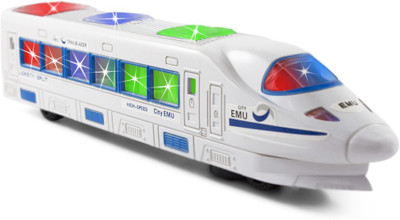 

Flipzon High Speed Emu Metro LED Train With Light & Music(Multicolor)
