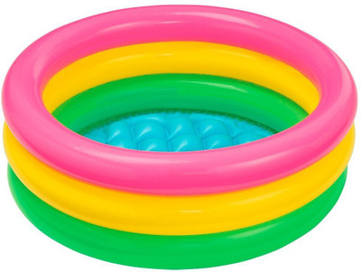 

Intex Baby Pool Inflatable Pool(Multicolor)