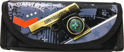 

Priyankish Smart Kidz Super Gun Art Artificial Leather Pencil Box(Set of 1, Black)