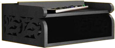 

Junkyard MDF Wall Shelf(Number of Shelves - 1, Black)