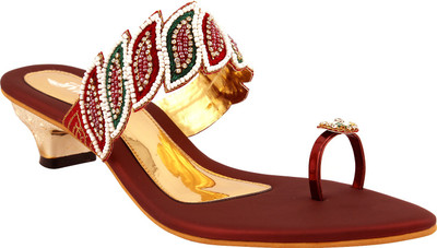 NIHAR Women Multicolor Heels