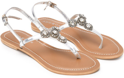 

Addons Women SILVER Flats