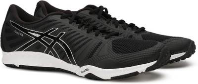 

Asics Gym & Training Shoe For Men(Black, White, 9099