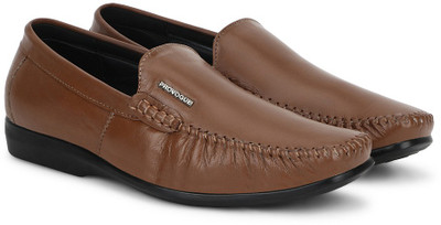 

Provogue Genuine Leather SLIP-ON For Men(Tan