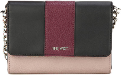 Nine West Women Evening/Party Black, Pink Sling Bag