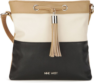 

Nine West Women Casual Black, Beige Sling Bag, Beige;black