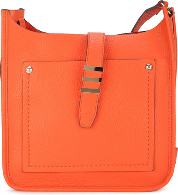 

ALDO Women Casual Orange PU Sling Bag