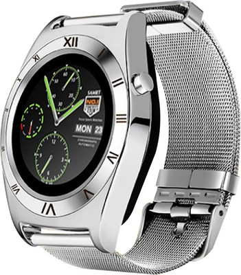 

Life Like A12 BLUETOOTH WITH SIM & SD CARD SLOT Smartwatch(Silver Strap)
