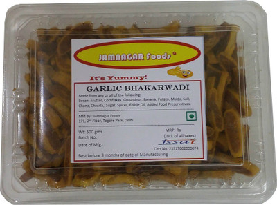 

Jamnagar Foods GARLIC BHAKARWADI(500 g)