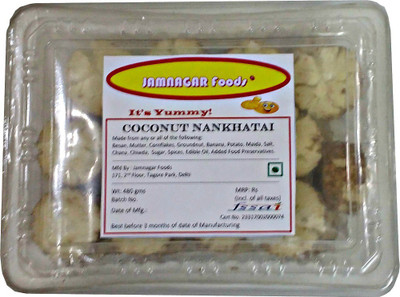 

Jamnagar Foods COCONUT NANKHATAI(480 g)