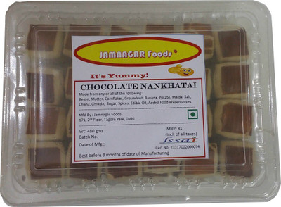 

Jamnagar Foods CHOCOLATE NANKHATAI(480 g)