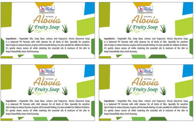 

Besure Mix Fruit Soap Pack of 4(100 g, Pack of 4)