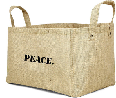 

Savon Peace Rattan Jute Storage Box(Brown)