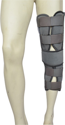 

Physio Aid Knee Brace Long Type Knee Support, Grey