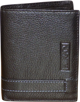 

Kan Premium Quality Leather Card Holder Wallet/Document Holder for Men(Black)