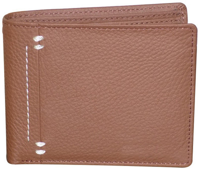

Style 98 Men Brown Genuine Leather Wallet(6 Card Slots)