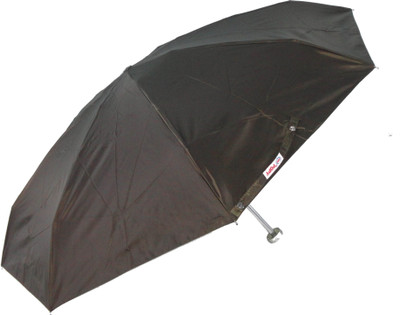 

Popy 5 Fold Umbrella With Silver Coating Umbrella(Brown)