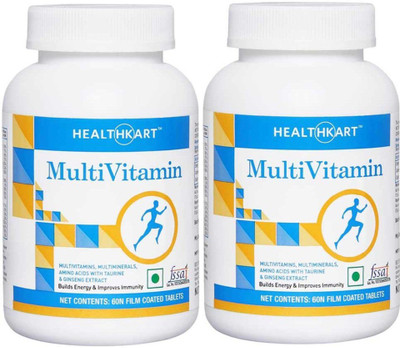 

Healthkart Multivitamin General (pack of 2)(60 No)