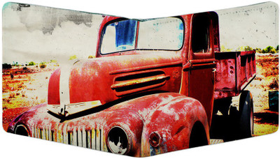 

PrintClub Men Multicolor Canvas Wallet(6 Card Slots)