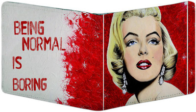 

PrintClub Men Multicolor Canvas Wallet(6 Card Slots)