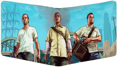 

PrintClub Men Multicolor Canvas Wallet(6 Card Slots)