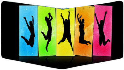 

PrintClub Men Multicolor Canvas Wallet(6 Card Slots)