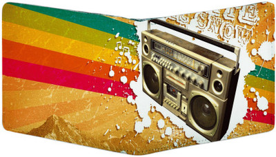 

PrintClub Men Multicolor Canvas Wallet(6 Card Slots)