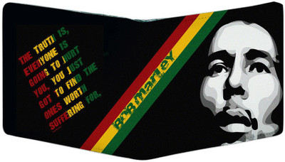 

PrintClub Men Multicolor Canvas Wallet(6 Card Slots)