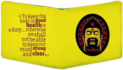 

PrintClub Men Multicolor Canvas Wallet(6 Card Slots)