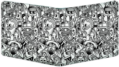 

PrintClub Men Multicolor Canvas Wallet(6 Card Slots)