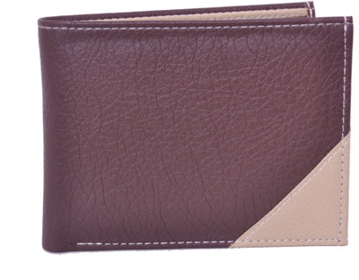 

Southpole Fashions Men Brown, Beige Artificial Leather Wallet(3 Card Slots)