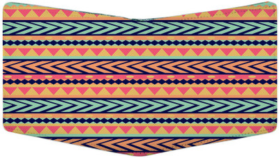 

PrintClub Men Multicolor Canvas Wallet(6 Card Slots)