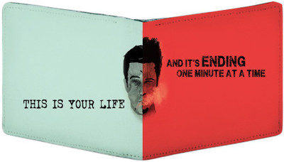 

PrintClub Men Multicolor Canvas Wallet(6 Card Slots)
