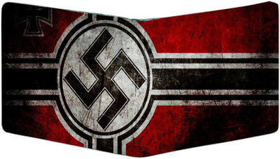 

PrintClub Men Multicolor Canvas Wallet(6 Card Slots)