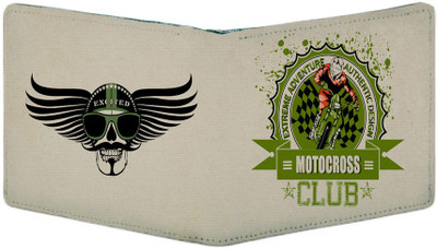 

PrintClub Men Multicolor Canvas Wallet(6 Card Slots)