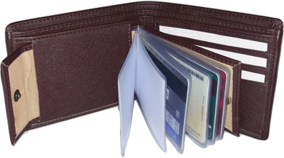 

Rosset Men Brown Artificial Leather Wallet(9 Card Slots)