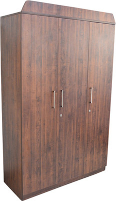 

Eros Iris Engineered Wood 3 Door Wardrobe(Finish Color - Wooden)