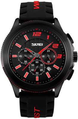 

Skmei Original GADIN -9136-Red Sports Watch - For Boys & Girls