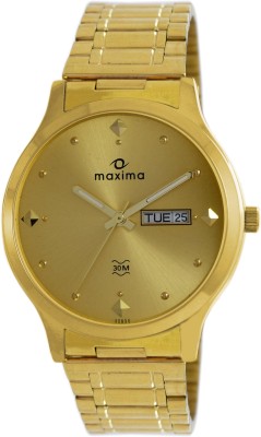 Maxima 39850CMGY Analog Watch  - For Men   Watches  (Maxima)