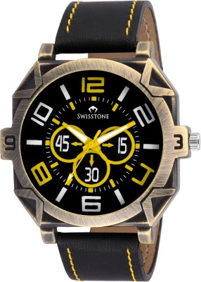 Swisstone REBL048-BLK Analog Watch  - For Men   Watches  (Swisstone)